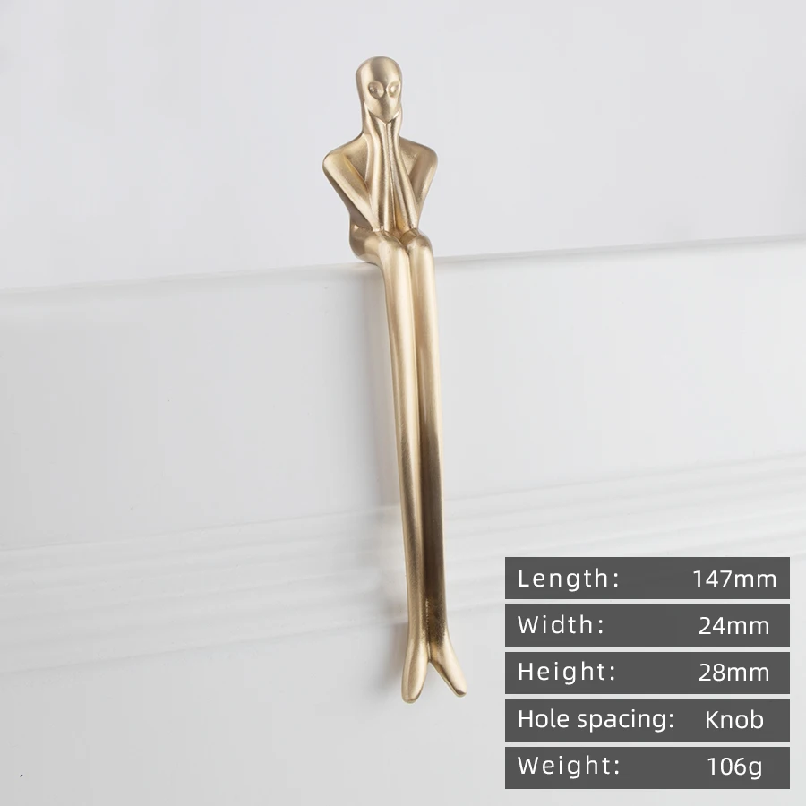 

Ручка для шкафа KEDLO из латуни