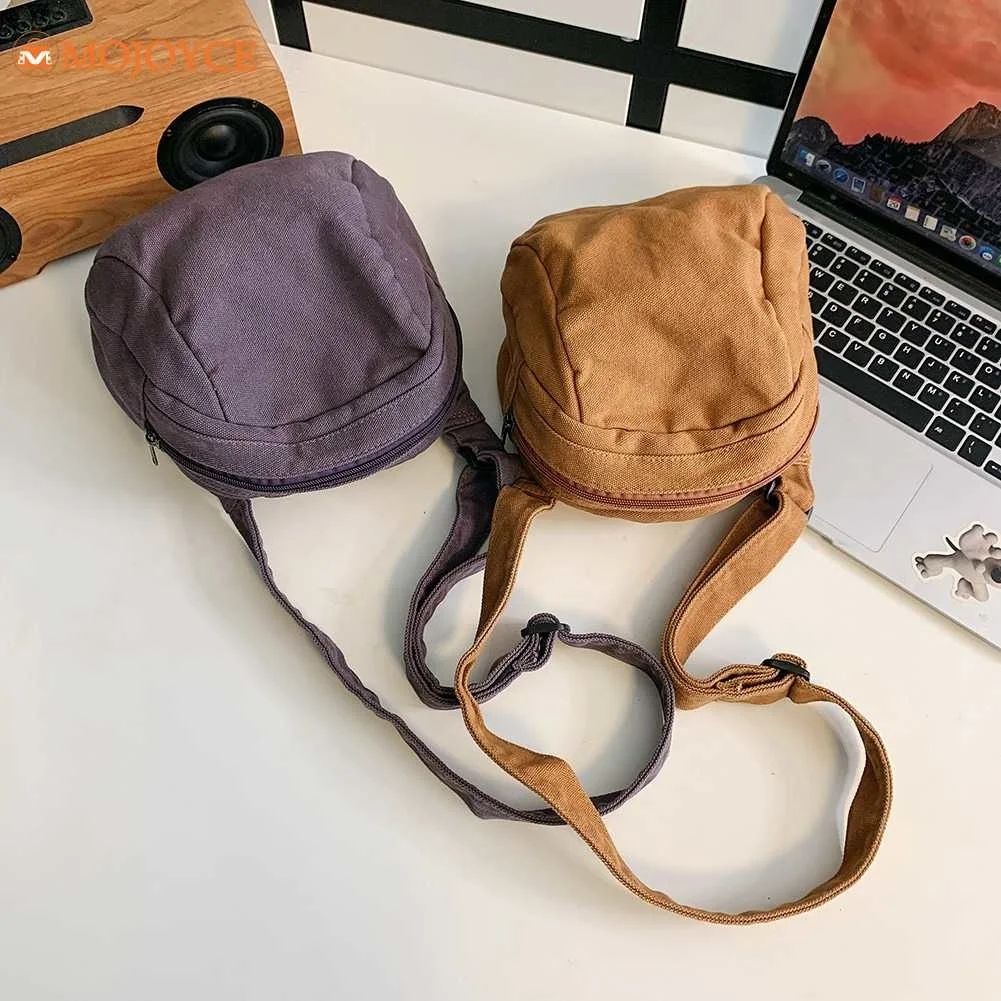 

Canvas Women Small Square Bags Ladies Solid Color Mini Phone Purse Casual Crossbody Bags Female Daily Messenger Satchel Bag