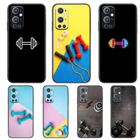 dumbbel fitness man for oneplus nord n100 n10 5g 9 8 pro 7 7pro case phone cover for oneplus 7 pro 17t 6t 5t 3t case