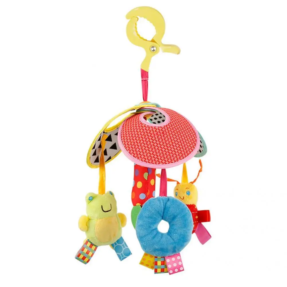 

Popular All-Purpose Cartoon Baby Toy Rattle Toy Colorful Visual Effect