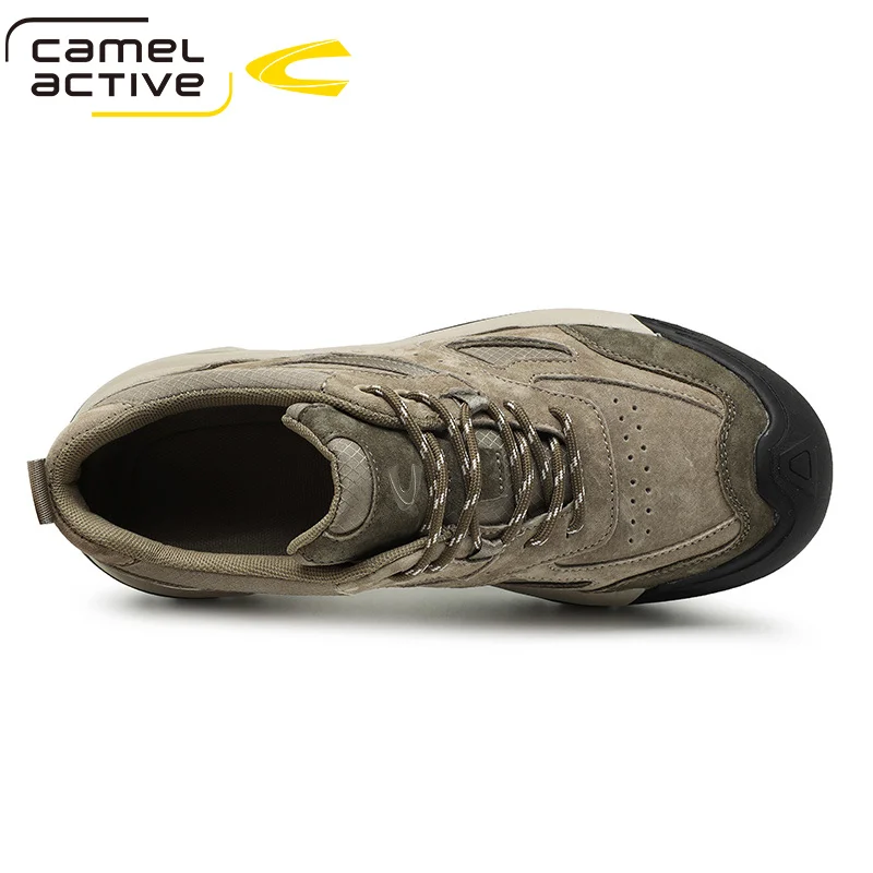 Camel Active Мужская повседневная обувь из коровьей кожи Модная уличная мужская