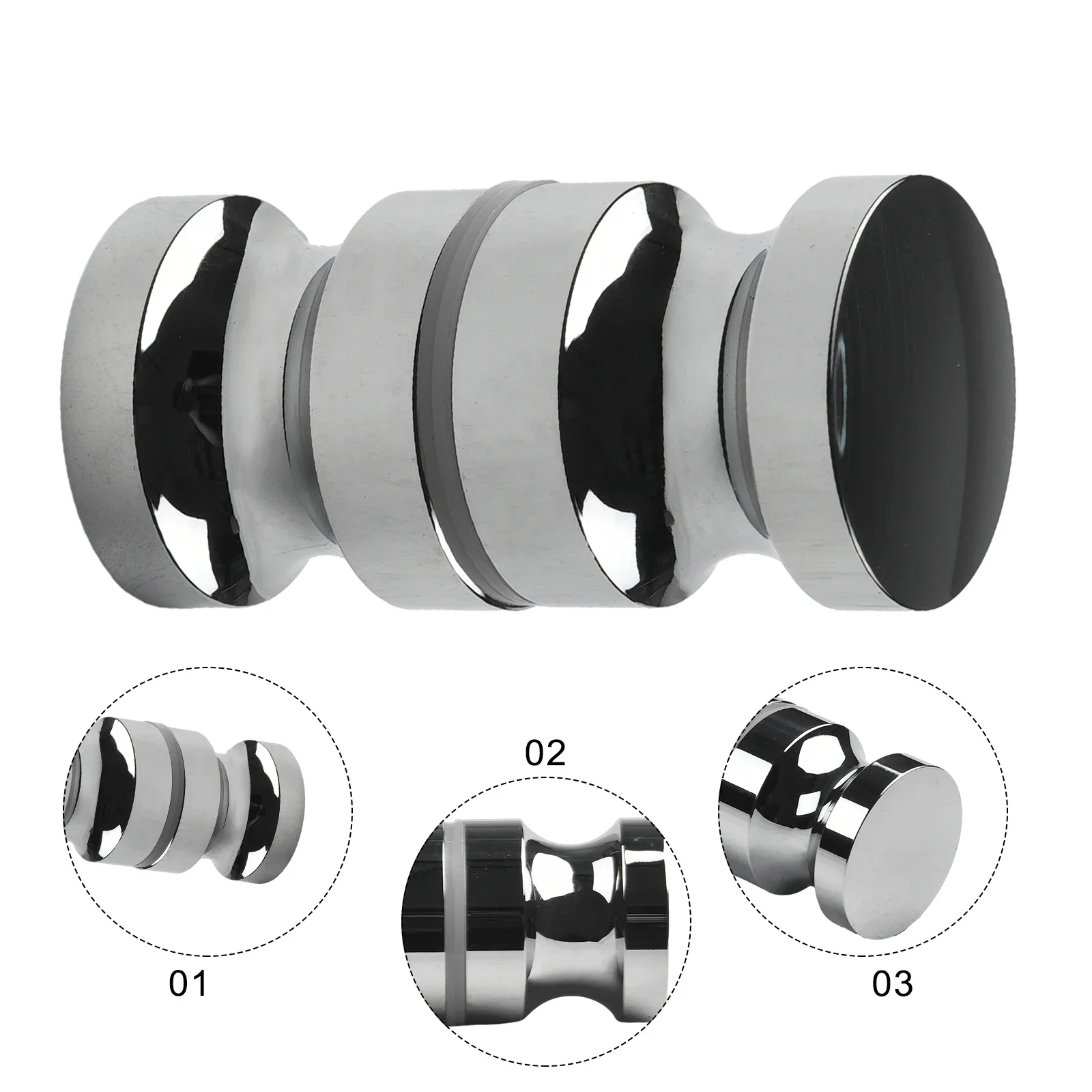 62x30 мм дверная ручка из алюминиевого сплава толщина 6-18 без ржавчины алюминиевый