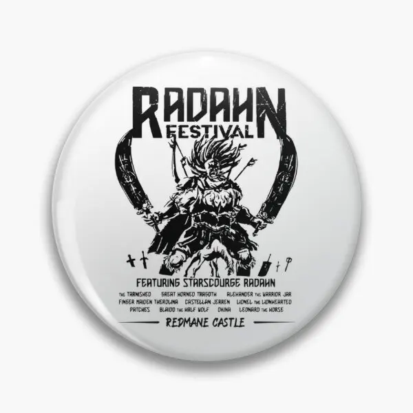Фестиваль Radahn A Festival Fest Мягкая булавка на пуговицах Забавная металлическая