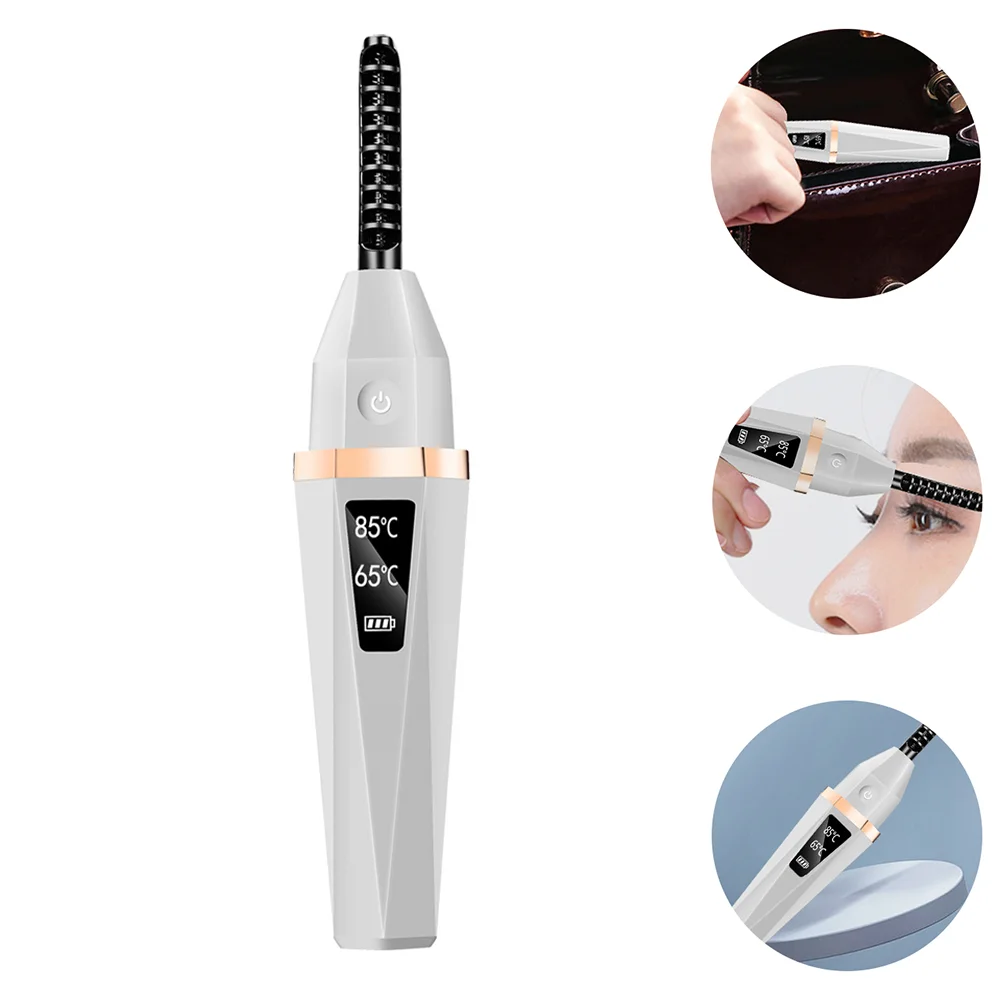 

1pc Electric Rechargeable Heating Beauty Salon Lash Curler Eyelashes Tool Eyelash Curler