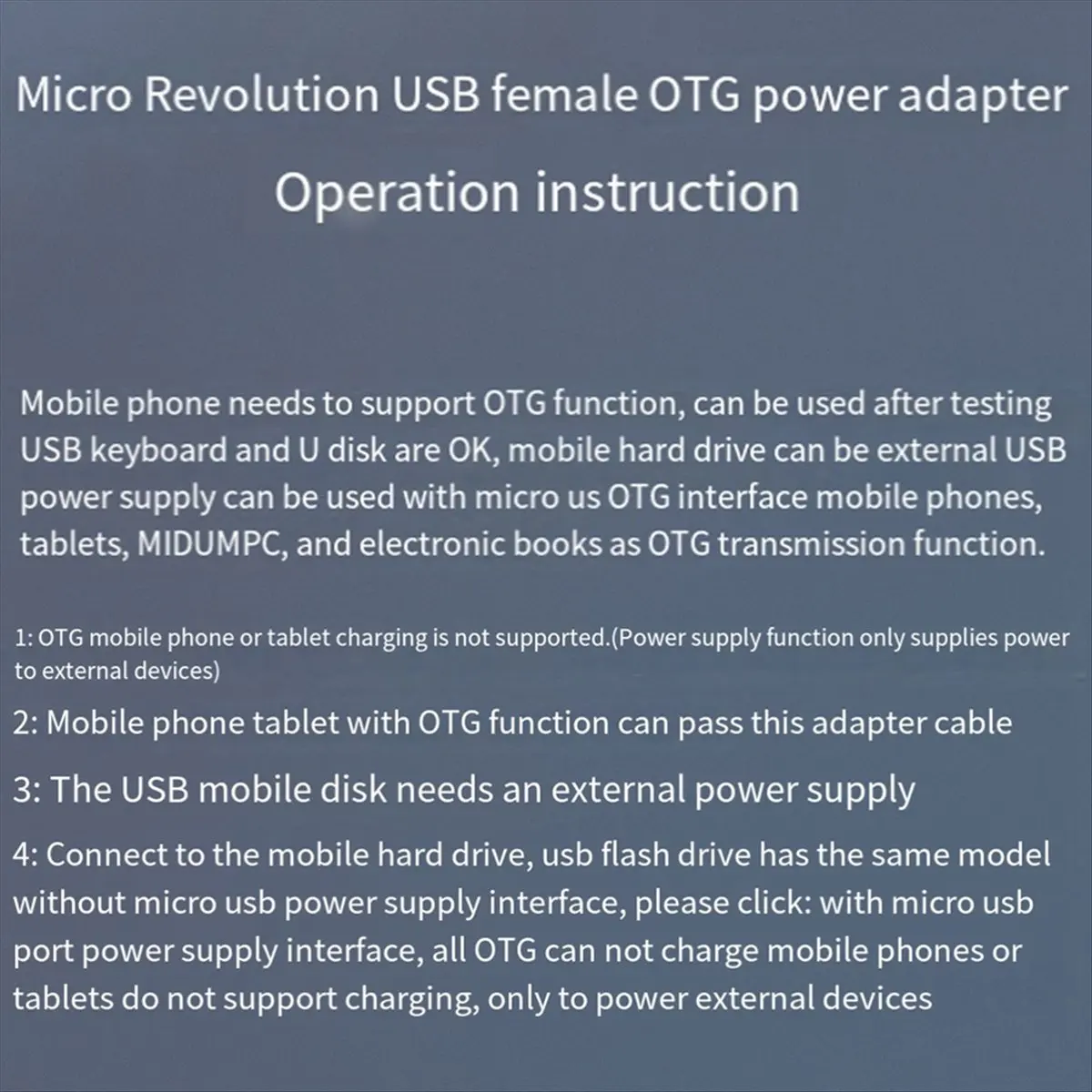 Кабель-адаптер DT5014K OTG с угловым разъемом Micro-USB на USB, с функцией подачи питания. Подходит для планшетов, телевизоров (левое крепление) (art.: 3920dbad2bc4c) - 3920dbad2bc4c