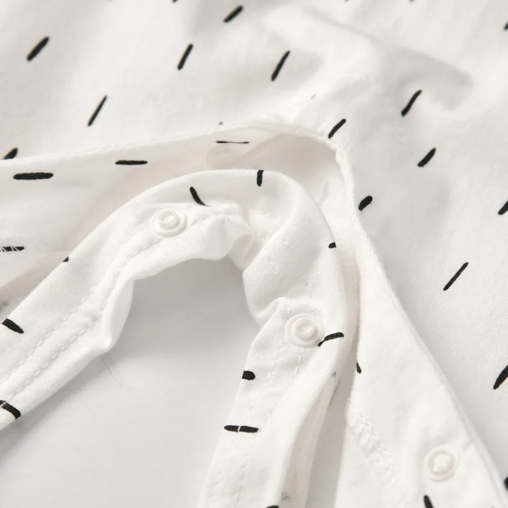 Милый хлопковый комбинезон для новорожденных мальчиков комплект из 2 предметов