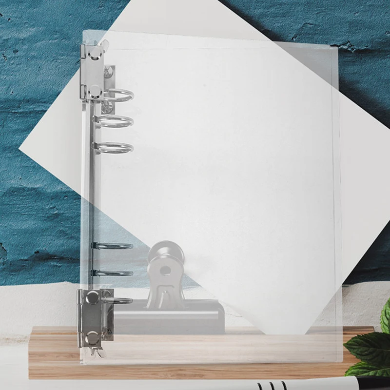 Прозрачная обложка для учебника A5 ноутбука прозрачная крышка переплета