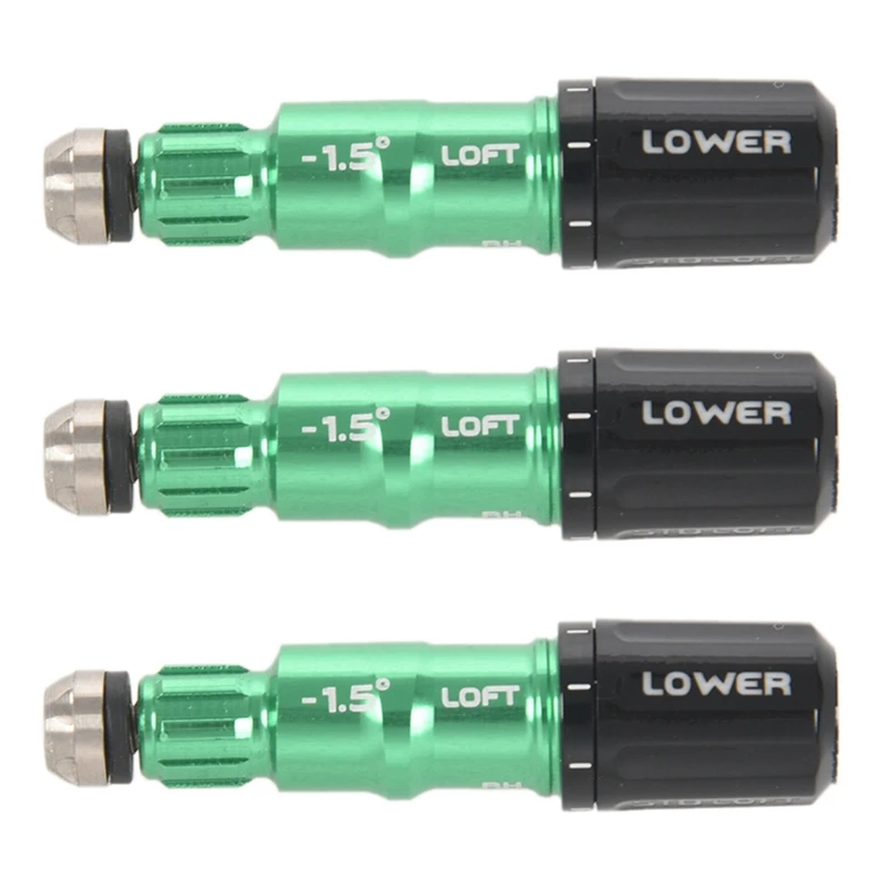 3X Golf .350 Зеленая переходная втулка вала 1 5 для драйвера Taylormade RBZ R11S R11