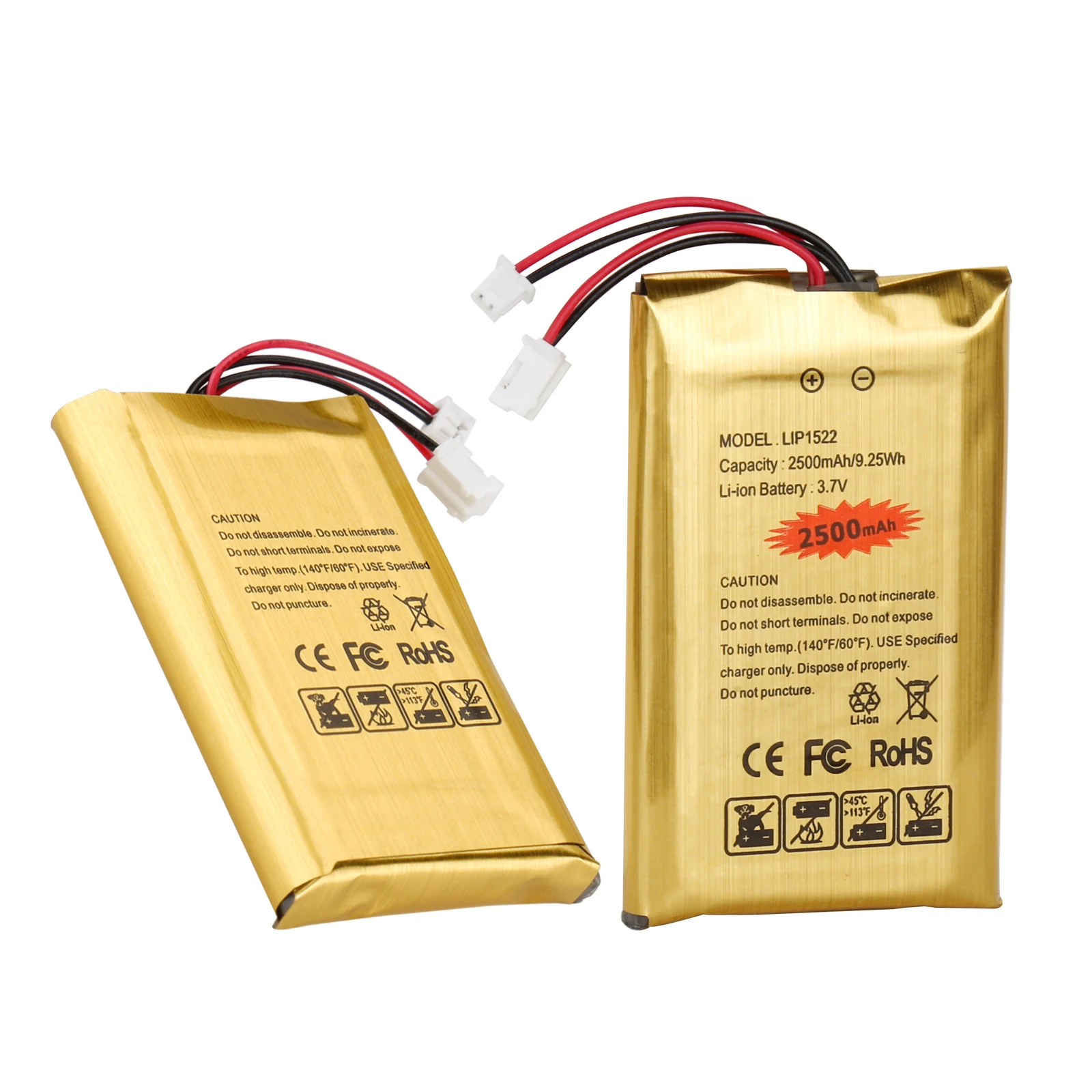 2500mAh PS4 PS4Pro Battery Replacement for Sony Playstation 4 Dualshock 4 V1 V2 Controller CUH-ZCT2 CUH-ZCT2E CUH-ZCT1E