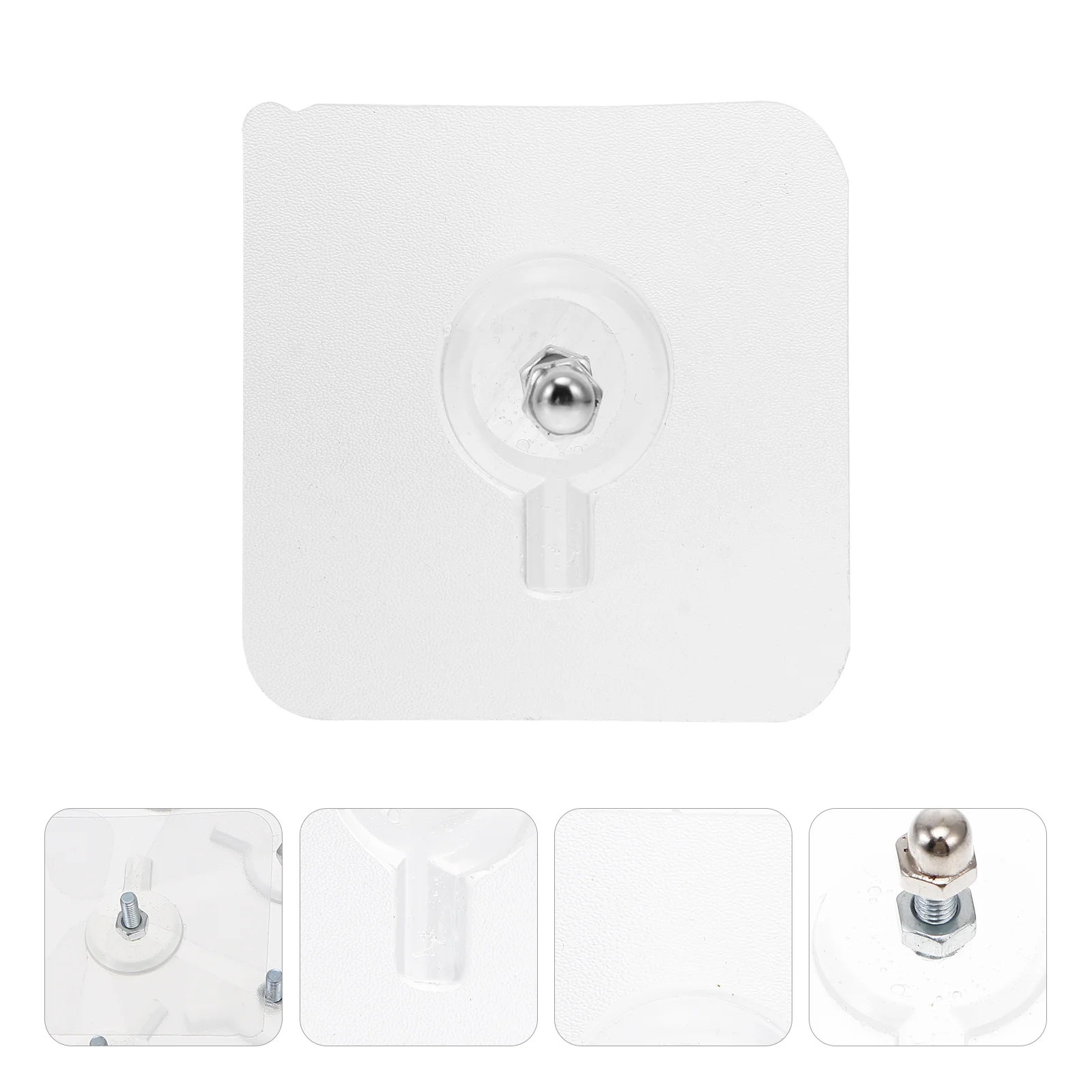 

20Pcs Punch-free Screw Nail Stickers Self-adhesive Wall-mounted Screw Stickers