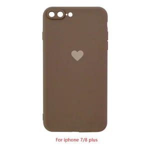 Сменный Чехол для iPhone 6, 6S, 7, 8, XR, X, XS, XS Max, защитный чехол для мобильного телефона с сердечками