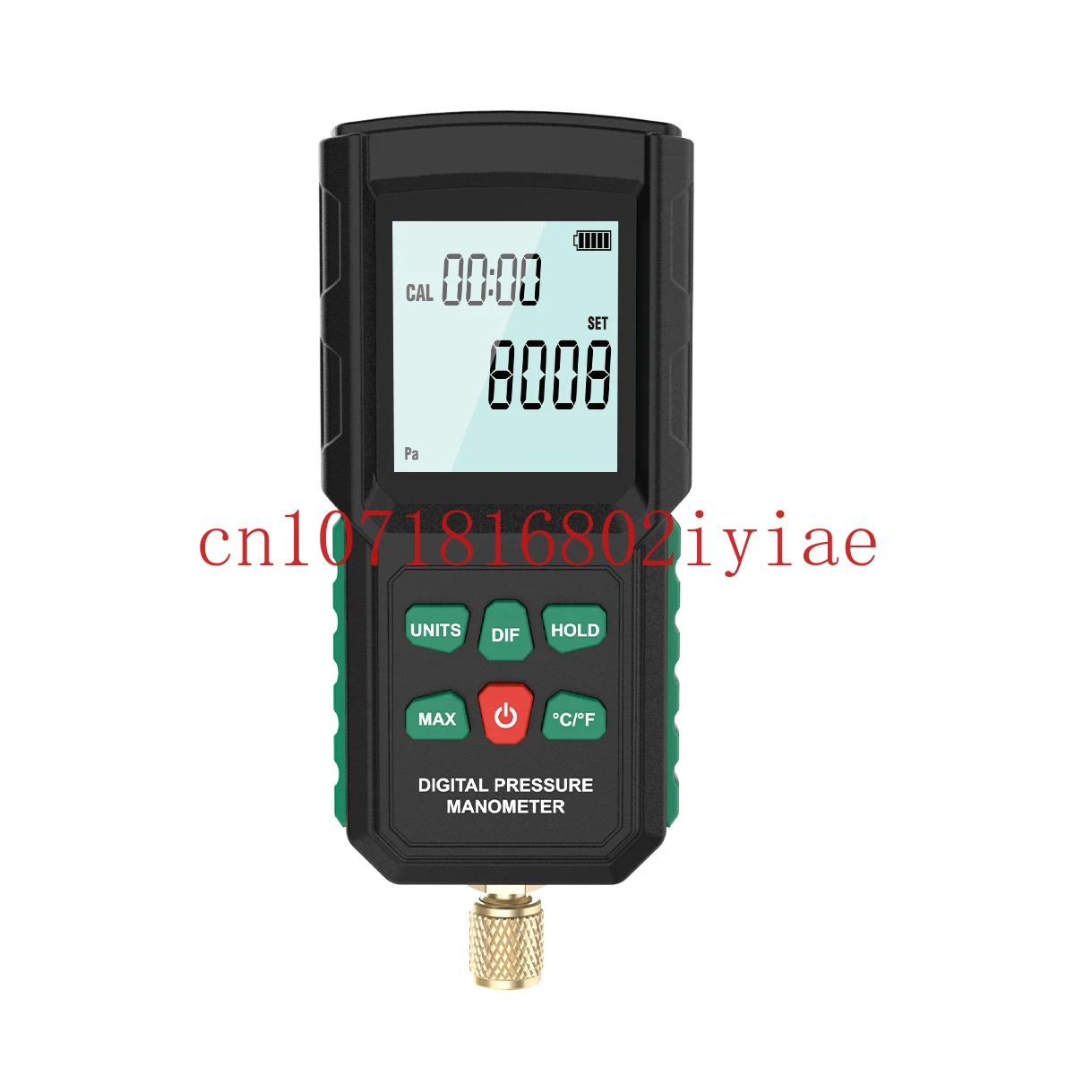 

Vacuum Gauge Backlight Display 13 Selectable Units High Accuracy Beep Alarm Digtal Pressure Menometer Vacuum Measure Tools