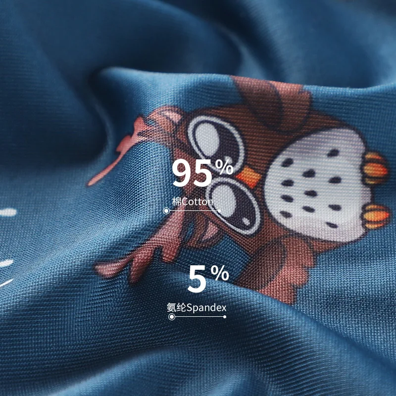 Men's Sexy Panties Boxer Shorts Cartoon Anime Prints Funny Shorts Cute Comfortable Soft Breathable Panties for Men