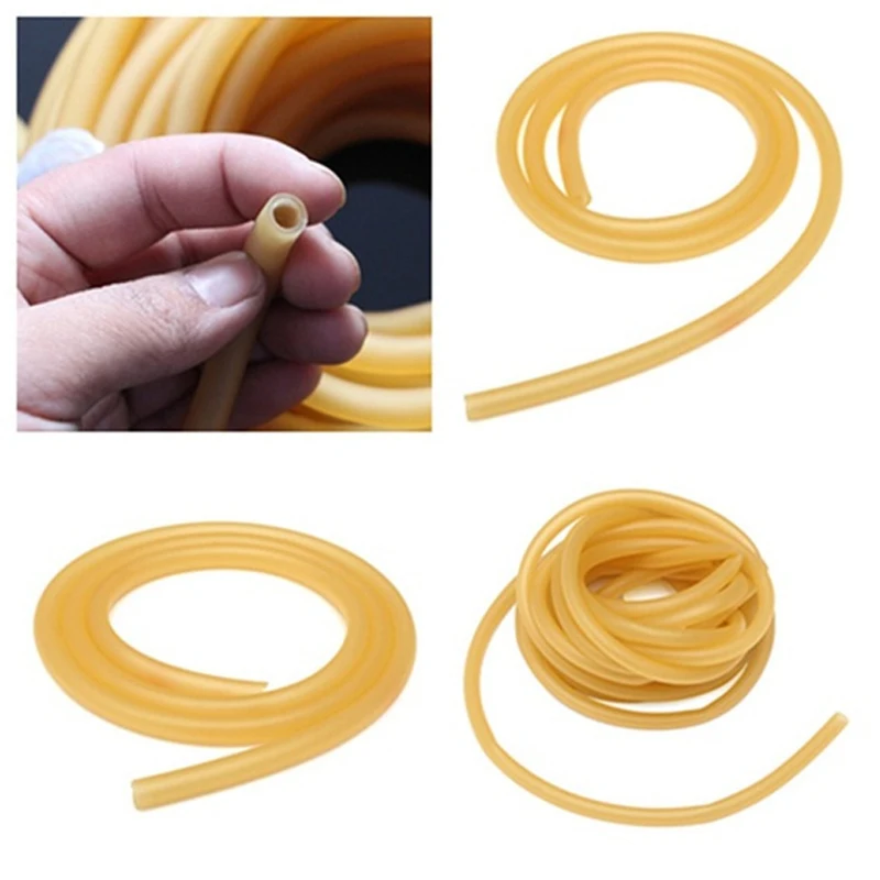 

Natural Latex Elastic Band Slingshot Rubber Band Yellow Antifreeze Elastic Pull Rope Thickened Latex Tourniquet Rubber Tube New