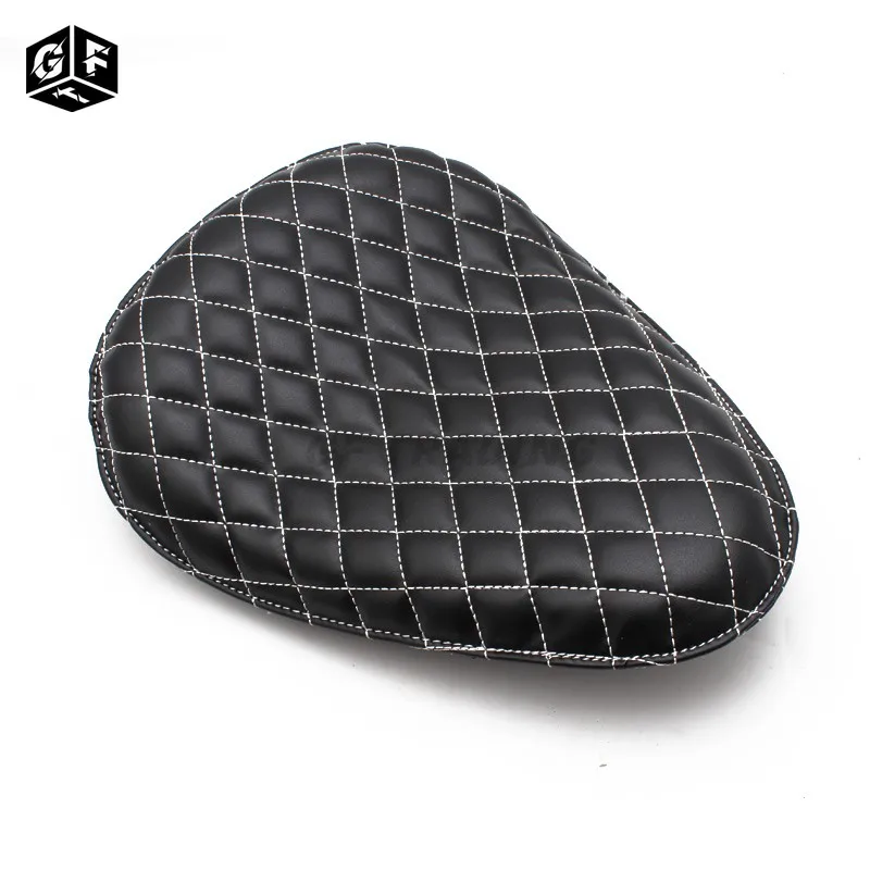 

Винтажное мотоциклетное кресло Racer из искусственной кожи в стиле ретро с 3 "весенним поворотным кронштейном для Suzuki Harley