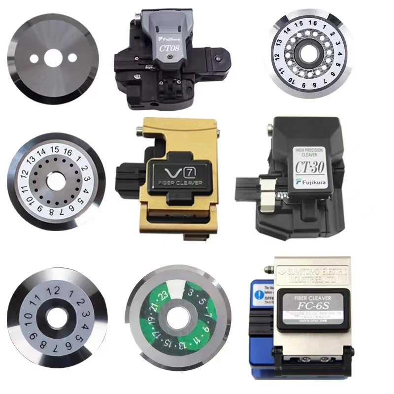 FTTH Tools Fiber Cleaver FC-6S C109 C108 MT08 MT20 SKL-6C for Sumitomo Metase Comway Multi-type Cutting Knife Fiber Optic Tools