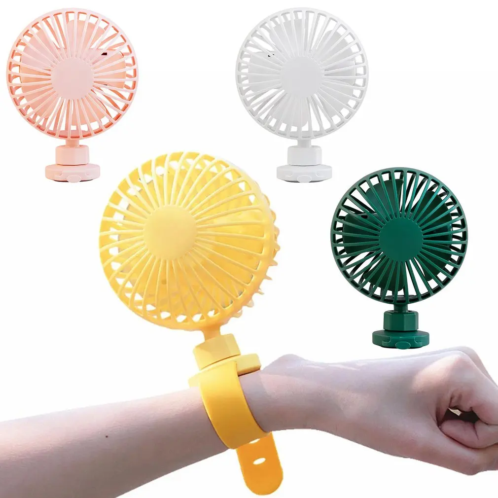 

F36 Stroller Bike Fan Mini Portable USB Rechargeable Clip Fan 360 Degree Rotating Outdoor Wrist Fan With Strap With Fragrance