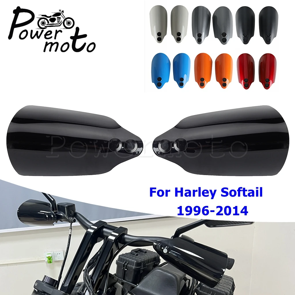 Мотоциклетные ручки защита от ветра для Harley Softail Standard Slim Rocker Night Train Deuce Deluxe рук 1996-14
