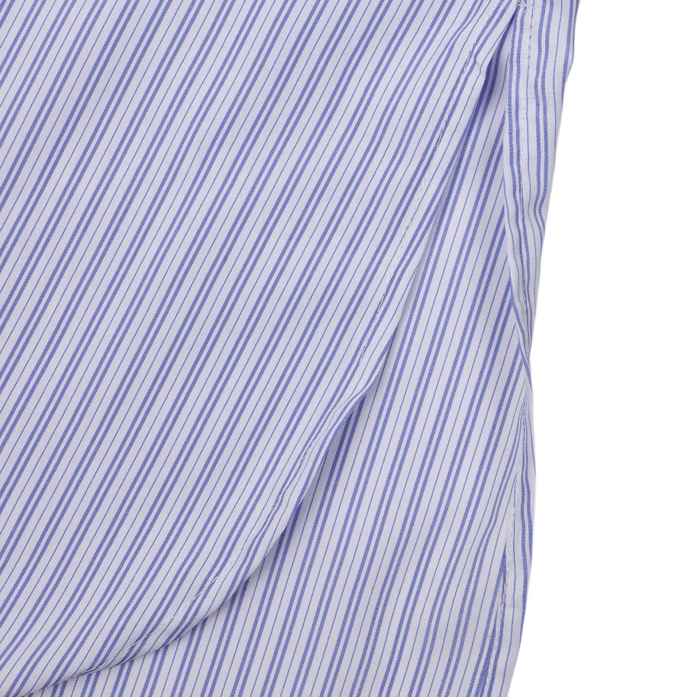 Женские полосатые блузки с длинными рукавами и цветными блоками новые зимние