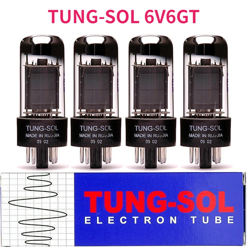 TUNG-SOL 6V6GT сменная вакуумная трубка 6P6P оригинальная Точная электронная Hi-Fi аудио