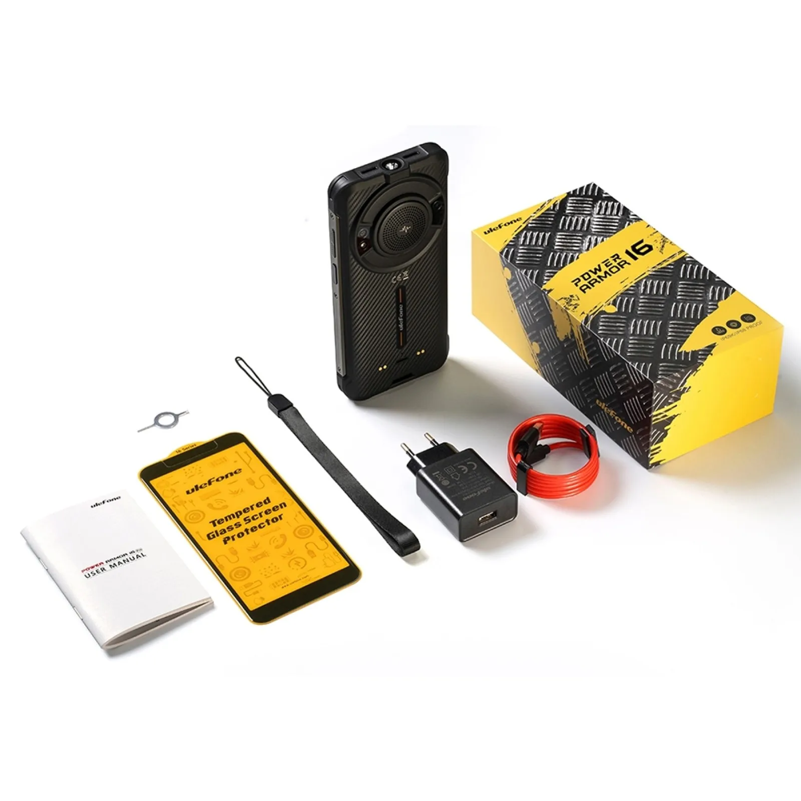 Смартфон Ulefone Power Armor 16 Pro 4 + 64 ГБ 9600 мАч Android 12 NFC