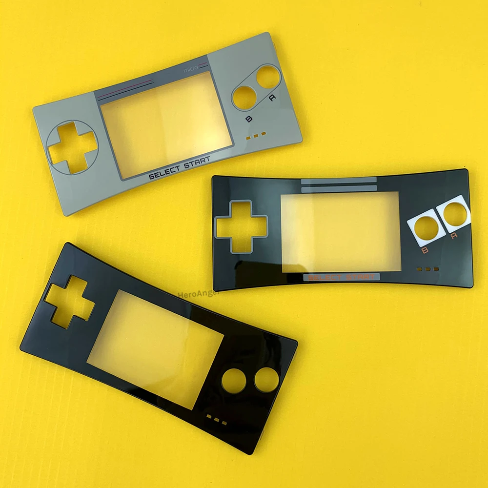 

3 Colors NEW Limited Front Faceplate Cover Replacement for Nintendo GameBoy Micro for GBM Front Case Housing Shell Case