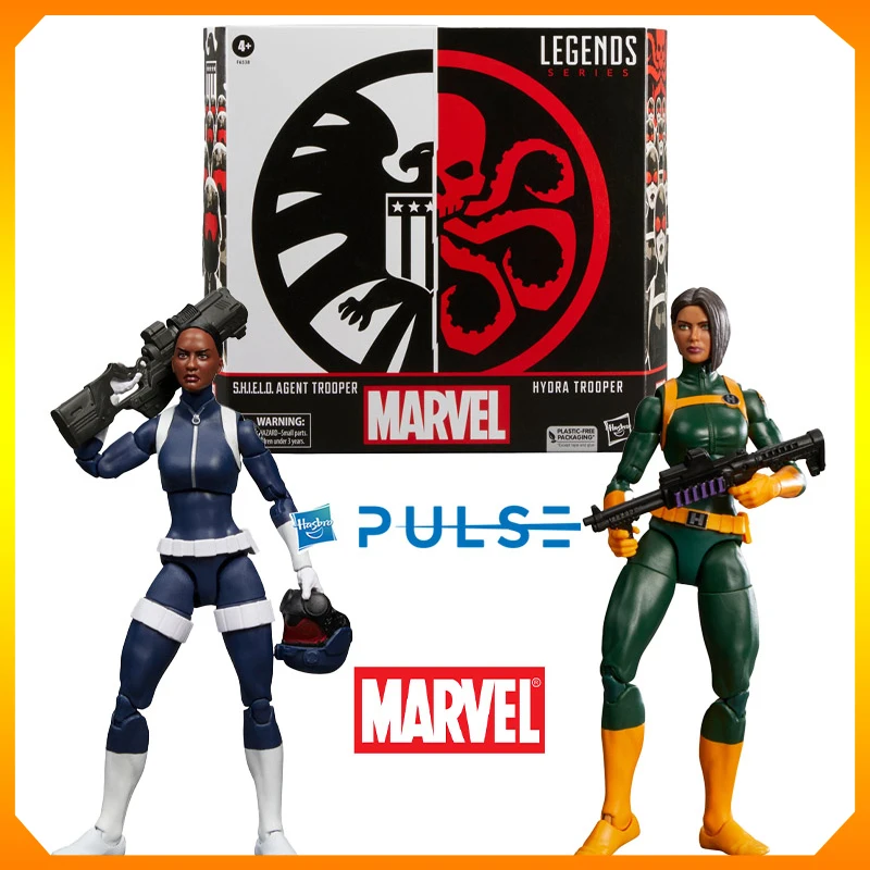 

Nem Original Marvel Legends Action Figures Series S.H.I.E.L.D. Agent Trooper And Hydra Trooper Anime Figure Doll Statue Model