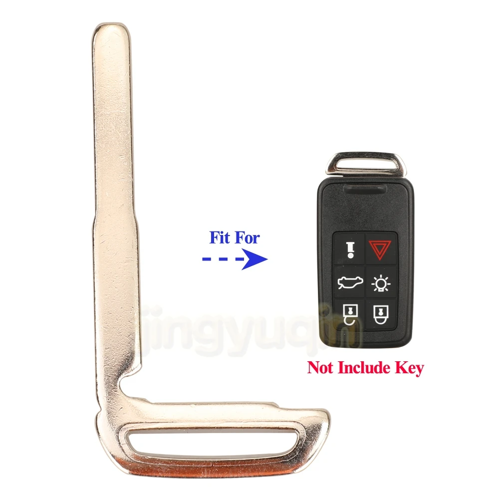 

Jingyuqin автомобильный ключ с металлическим лезвием для Volvo C30 C70 LXC90 S40 S60 S60L S80 S80L V40 V50 V60 V70 XC60 XC70 XC90 2008-2017
