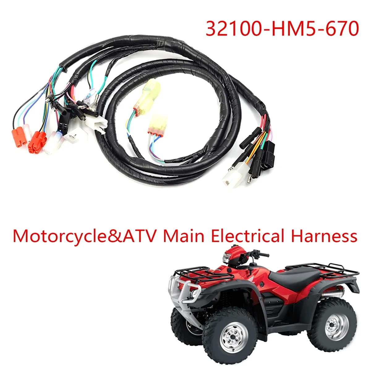 Жгуты проводов мотоцикла и квадроцикла основной электрический жгут для FourTrax 300