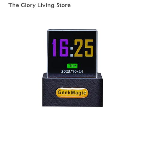 HUXUAN GIFTV Crystal Cube Настольные часы