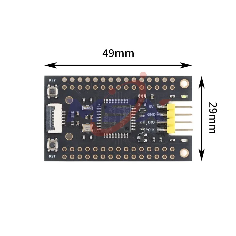 Системная плата STM32H743IIT6 (Gold Finger)+ (плата расширения IO) системная обучающая STM32