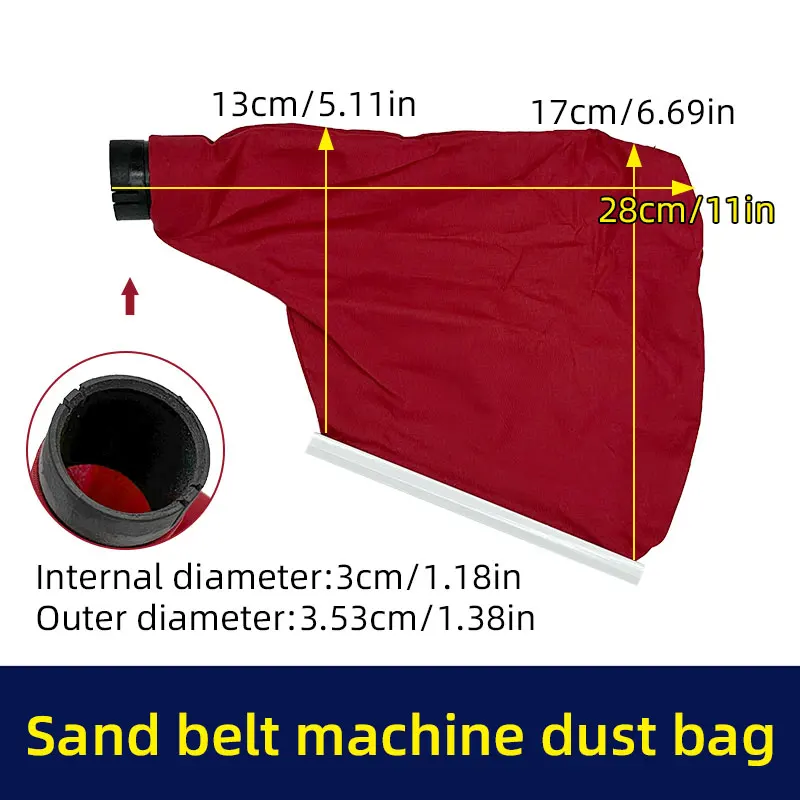 

2 шт., аксессуары для ленточного песочного станка, аксессуары для пылесборника, пылесборник, воздуховыпускной мешок, вакуумный мешок, аксессуары для электроинструментов, мешок для пыли