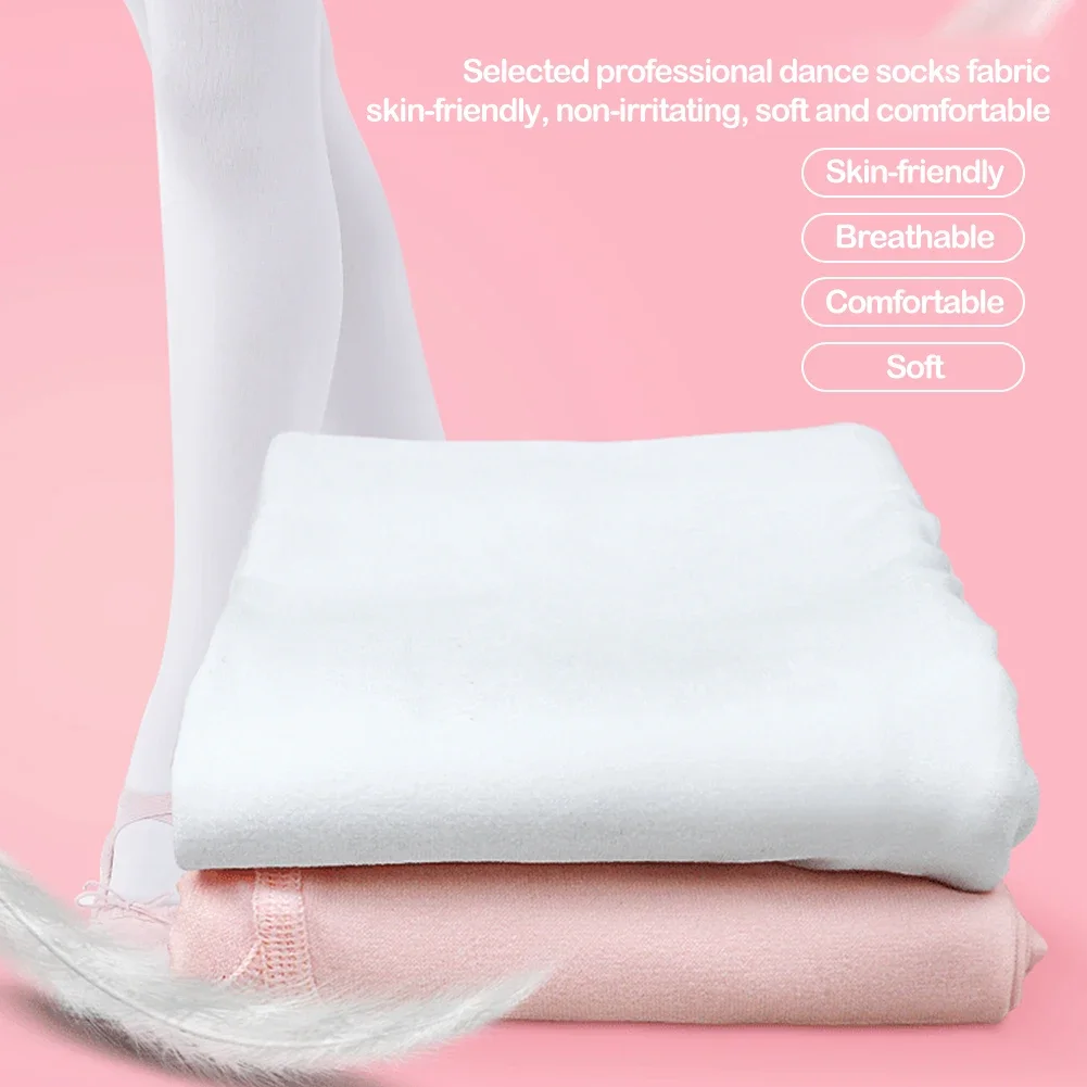 Детские танцевальные носки 80D/90D колготки для девочек тренировочный костюм