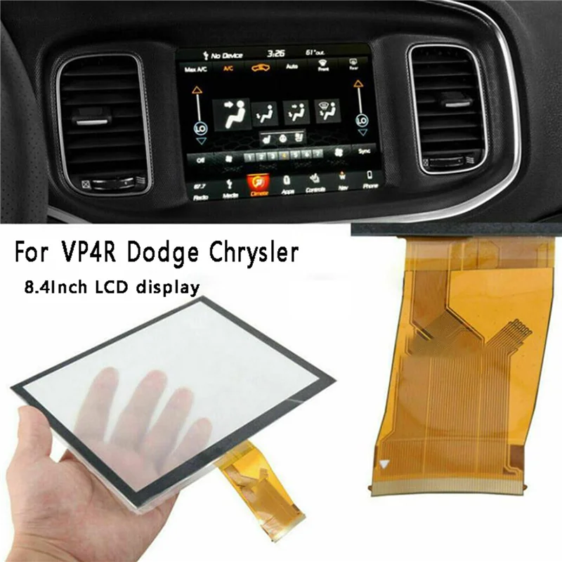 

Car DVD GPS Navigation Display 8.4Inch LCD Display LA084X01(SL)(01) Touch Digitizer for Jeep VP4R Dodge Chrysler