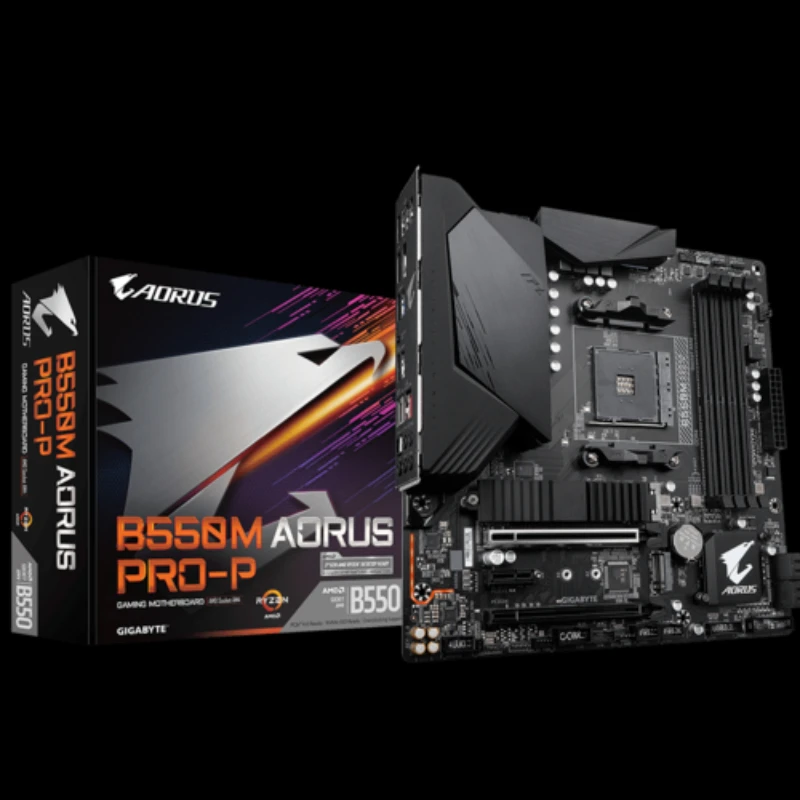 

Материнская плата AMD B550m Aorus PRO-P Carving Game Office
