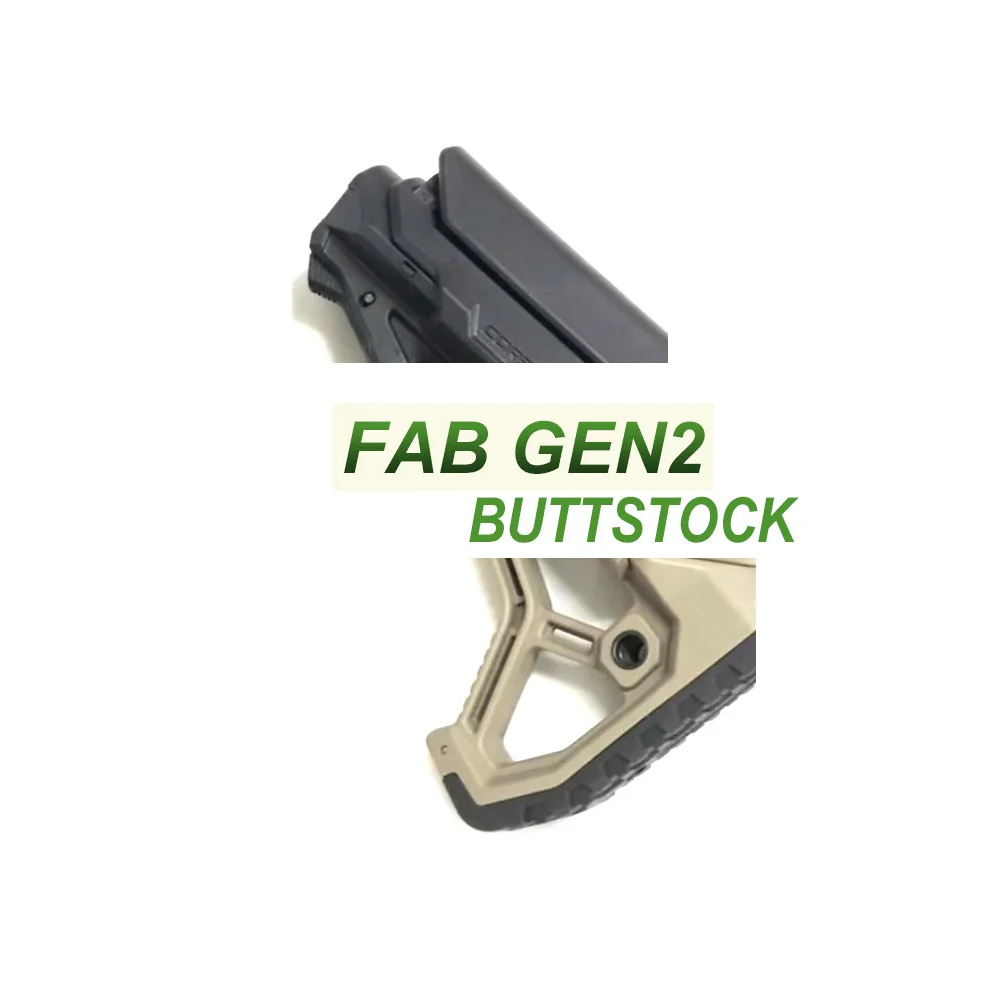 

FAB GEN2 STOCK Nylon Adjustable Extended Buttstock military spec stock high quality