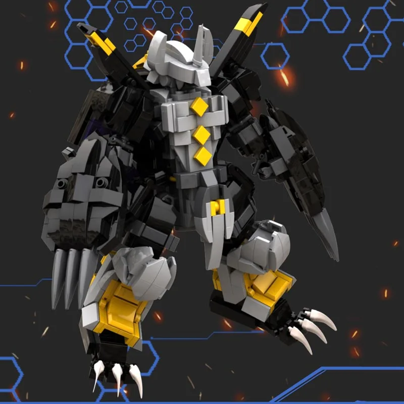 Конструктор MOC оригинальный механический воин игрушки для детей броня робот