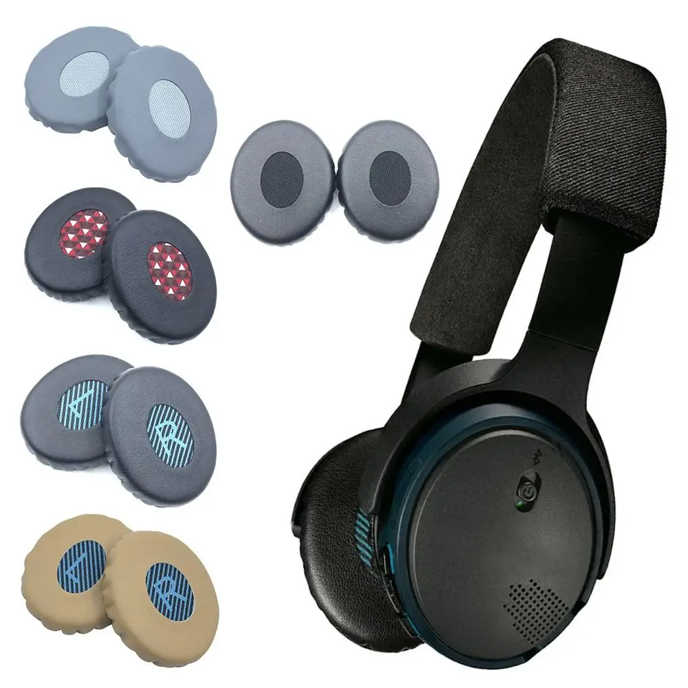 Фото 1 пара амбушюр из протеиновой кожи с пенопластовой подкладкой для наушников BOSE OE2 OE2I №4