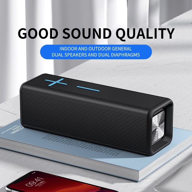 Bluetooth Speaker Subwoofer Home Wireless Portable Audio Outdoor Large Volume Mini Home Theater Surround Soundbar