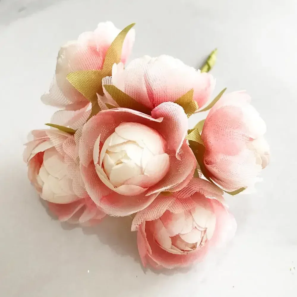 

Искусственные розовые цветы для декора