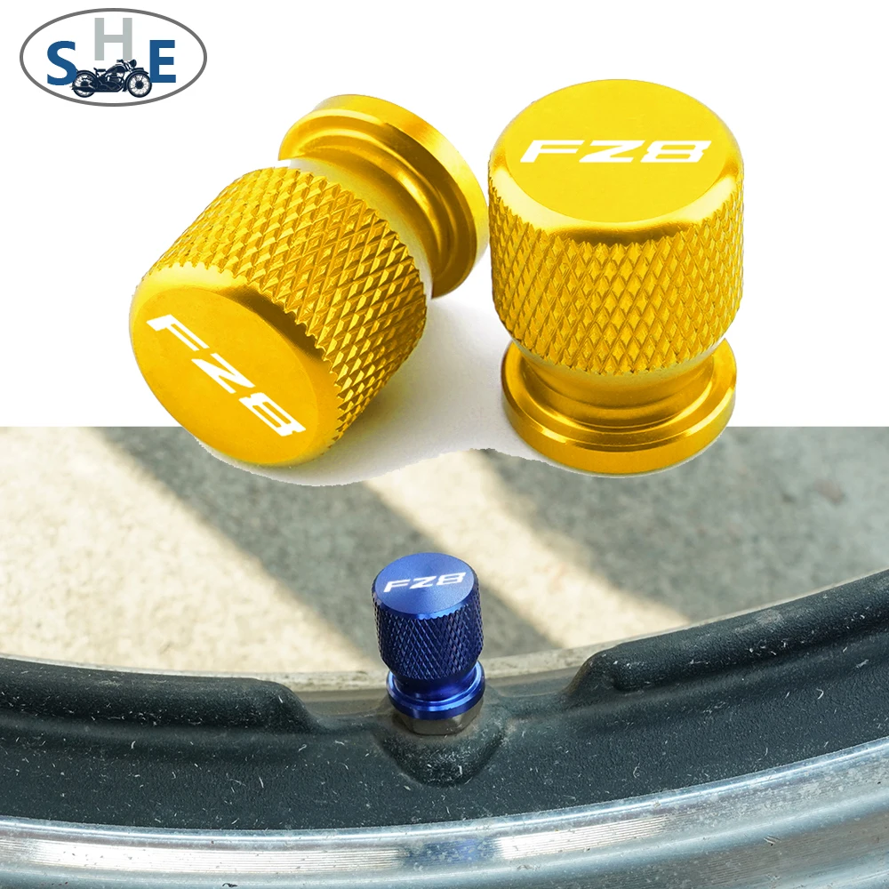 

With FZ8 For Yamaha FZ1 FZ6 FZ600 FZ6R FZ8 Fazer Hot Deals Motorcycle CNC Accessories Wheel Tire Parts Valve Stem Caps Cover