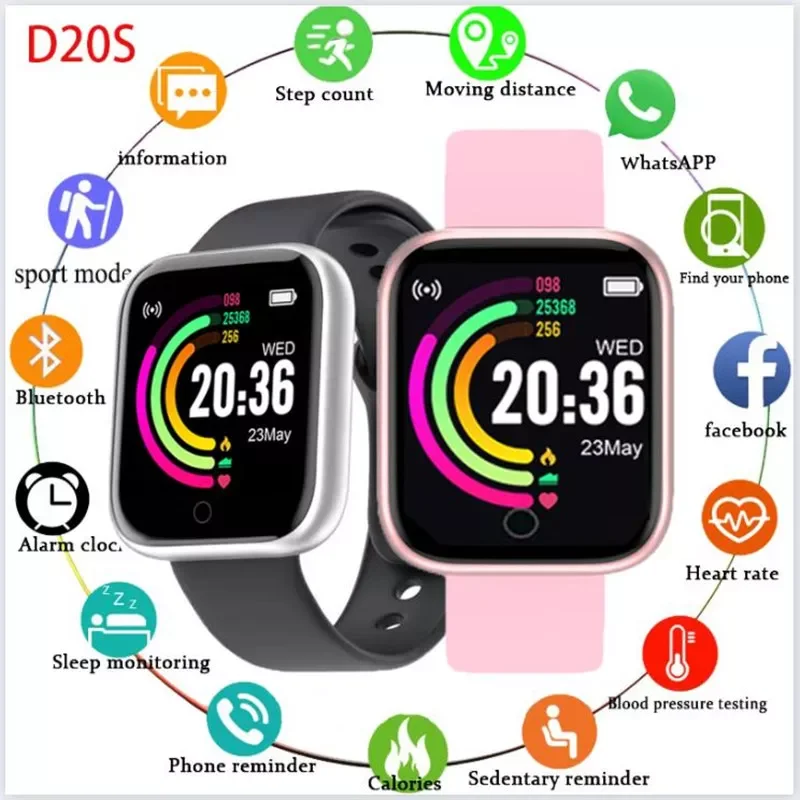 

Smart Sport Bracelet Heart Rate Blood Pressure Wristwatch Fitness Activity Running Tracker For Children Men Women Watch Hours