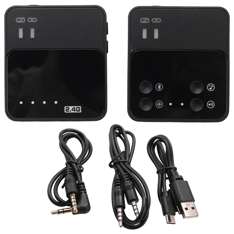 2 4G беспроводной живой петличный микрофон квадратный RF пусковая установка