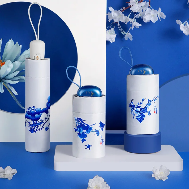 

Креативный мини-зонтик с УФ-защитой, ветрозащитный роскошный зонтик, симпатичный Свадебный зонтик