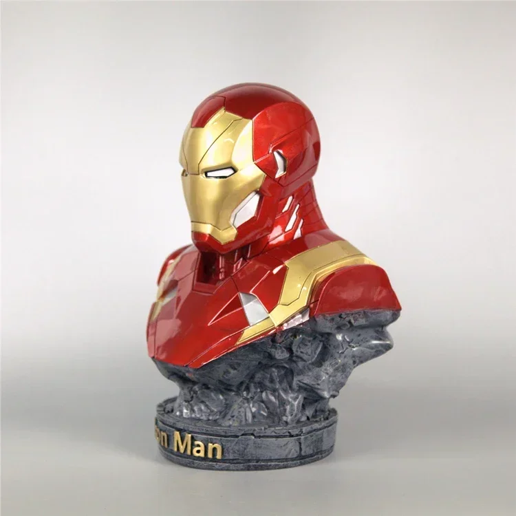 36 см супергерой Железный человек MK42 Марк раскраска фигурка статуя из смолы