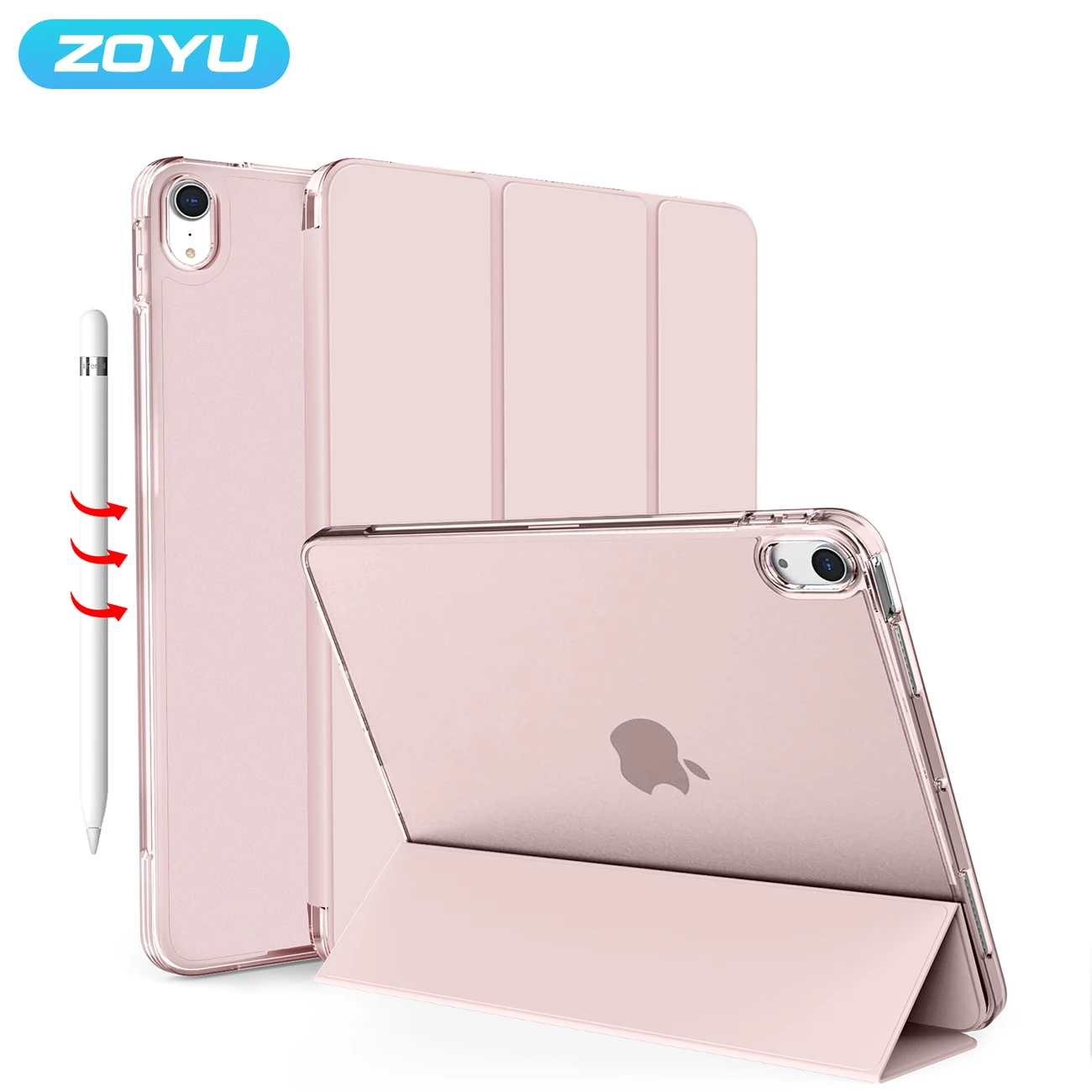 

Чехол ZOYU для iPad 10,2 дюйма 9/12,9 поколения, Чехол для iPad Pro 11 10,9 Air 4/5th поколения 2020 дюйма 2022 Mini6 8.3, чехол