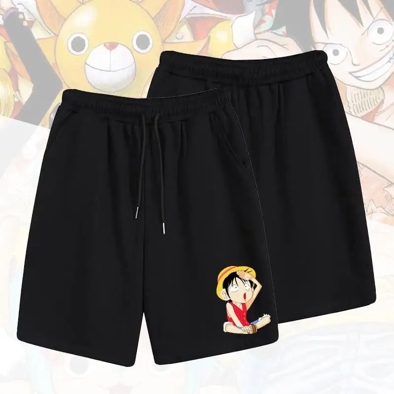 Цельные шорты с рисунком аниме Luffy Chopper Kawaii мужские модные свободные удобные
