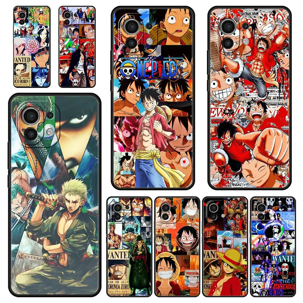 

One Piece Luffy Phone Case For Xiaomi Poco X3 NFC F3 M3 M4 Mi Note 12 10 11 Ultra 11T Pro 10T Lite 5G 9T 11i 11X Soft Cover