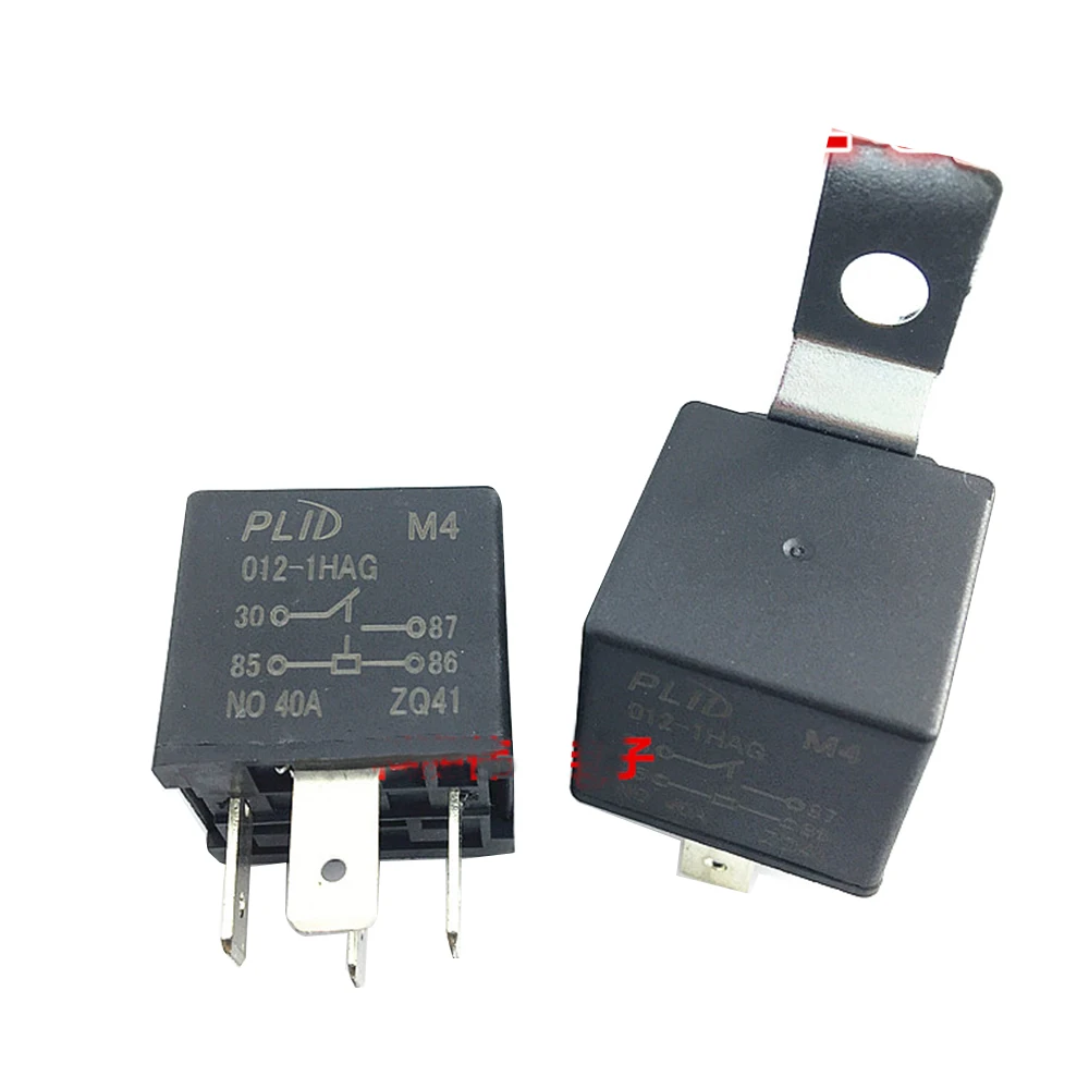 

New original for PLID M4 012-1HAG 12V relay 40A 4 pin with fixed piece