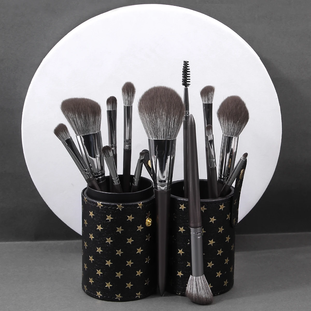 Набор многофункциональных косметических кистей женский набор из 14 предметов с